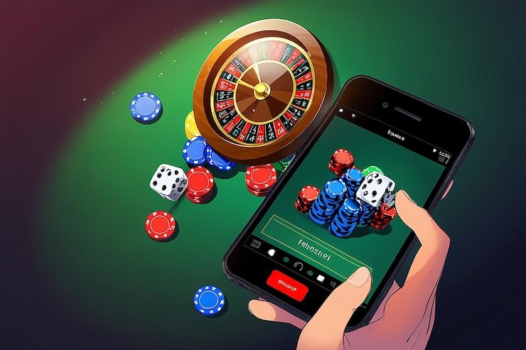 Antarmuka permainan Lucky Number di platform awan4d dengan pilihan angka dan tampilan live draw
